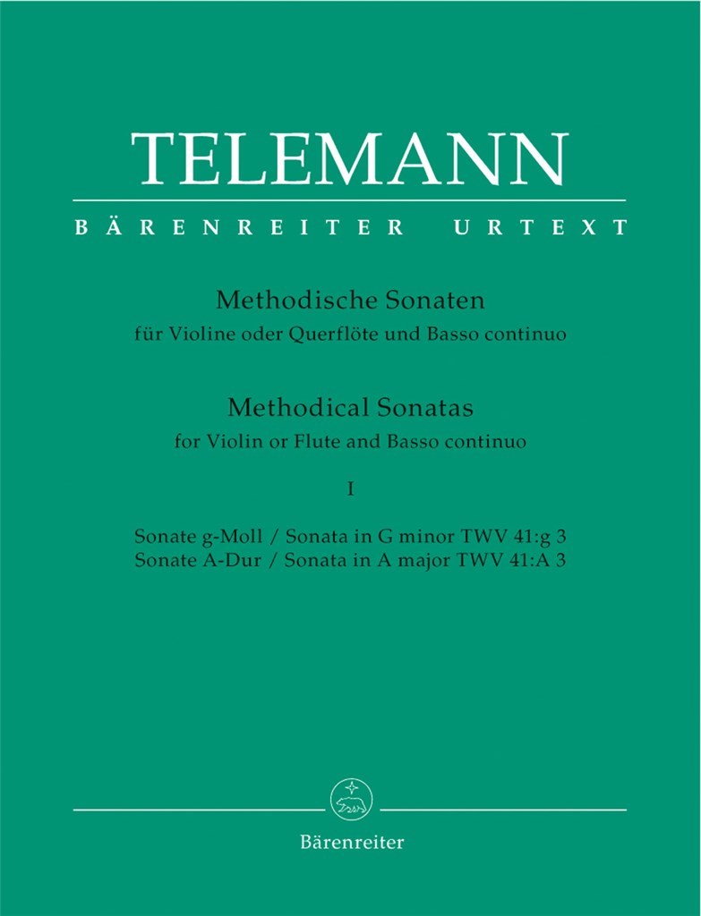 Twelve Methodical Sonatas for Violin (Flute)